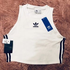Adidas Sleeveless Crop Top ✨NWT✨